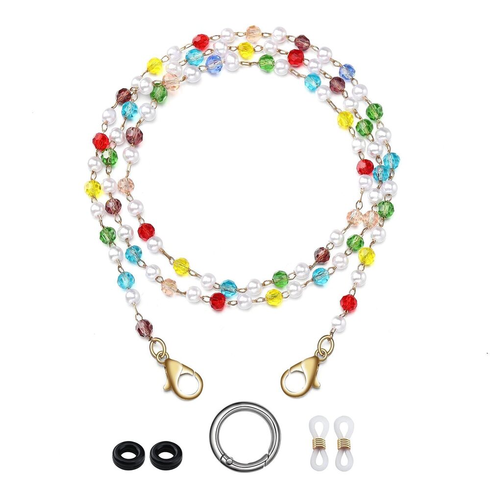 4398 glasses chain glasses necklace holder stylish mask chain eye glasses
